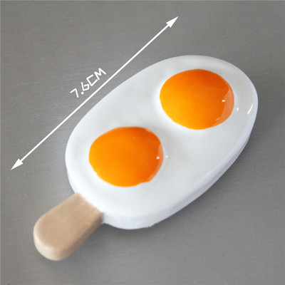 Iegādājieties 5 Saņemiet 1 3D simulācijas ēdienu, jauks konusveida saldējums, šokolādes-ledus sveķu ledusskapis, magnēts, saldumi, vairumtirdzniecība, ražošana