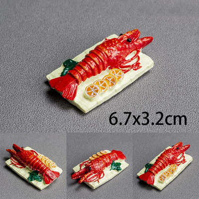 Bioniskā pārtikas ledusskapja magnēts 3D radošā simulācija pārtikas cute ledusskapja magnētiskās uzlīmes foto magnētiskās uzlīmes dekorācijas dāvana