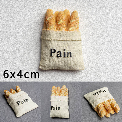 Bioniskā pārtikas ledusskapja magnēts 3D radošā simulācija pārtikas cute ledusskapja magnētiskās uzlīmes foto magnētiskās uzlīmes dekorācijas dāvana