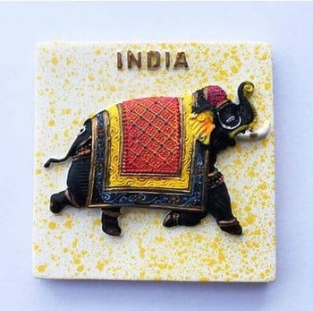 Taj Mahal Hyderabad Gaya Ινδία Μαγνήτες Ψυγείου Τουριστικό Σουβενίρ Διακοσμητικό Ψυγείο Μαγνητικά αυτοκόλλητα Χειροτεχνία