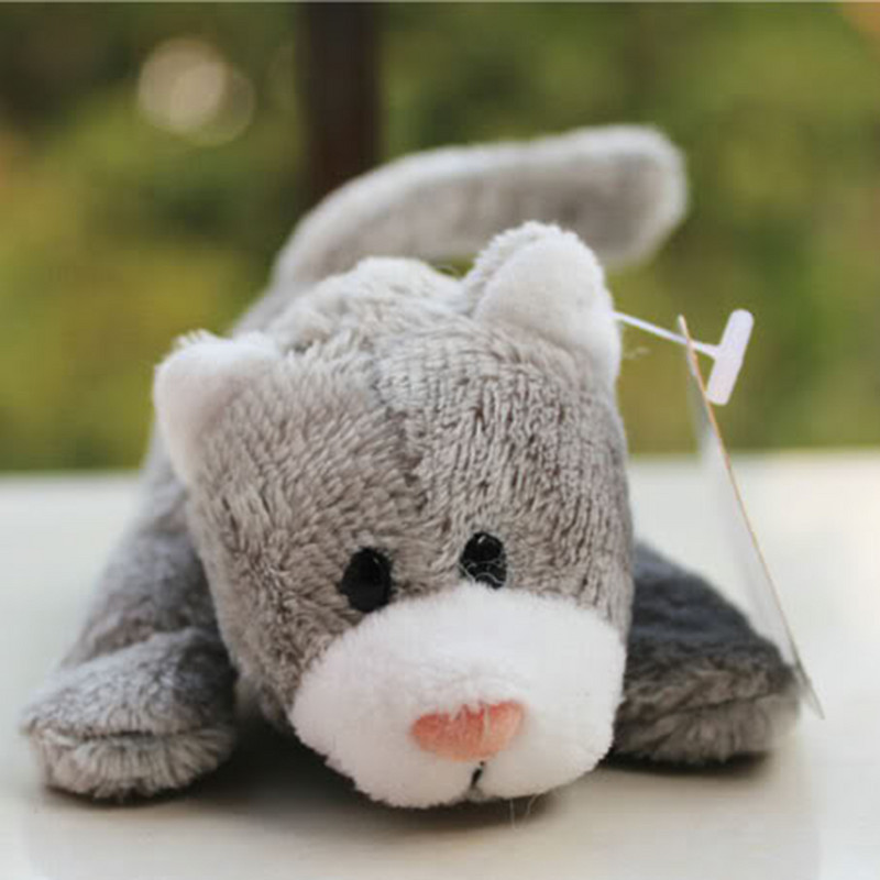 Mājas mīlas dzīvnieki Jauka pelēka kaķa sirds Ledusskapis Uzlīme Ledusskapja magnēts bērniem Ziņojumu turētājs Mājas dekors