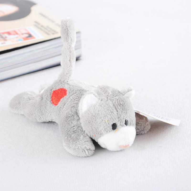 Mājas mīlas dzīvnieki Jauka pelēka kaķa sirds Ledusskapis Uzlīme Ledusskapja magnēts bērniem Ziņojumu turētājs Mājas dekors