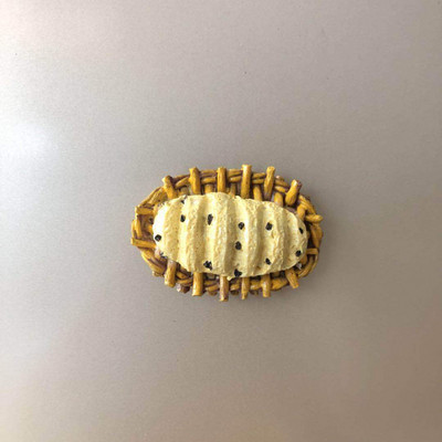 Radoša multfilma Maize Hotdogs Hamburgers 3D Sveķu Ledusskapja Uzlīme Dzelzs Ledusskapja Magnēti Dekoratīvās uzlīmes