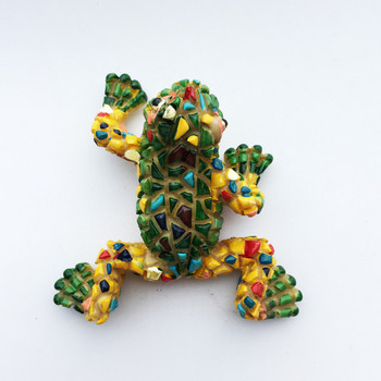 Ισπανία Teneriffe Lizard Ψυγείο Magnet Barcelona Lanzarote Ibiza Chameleon Animal Frog Ψυγείο Μαγνητικά αυτοκόλλητα Ταξιδιωτικό δώρο