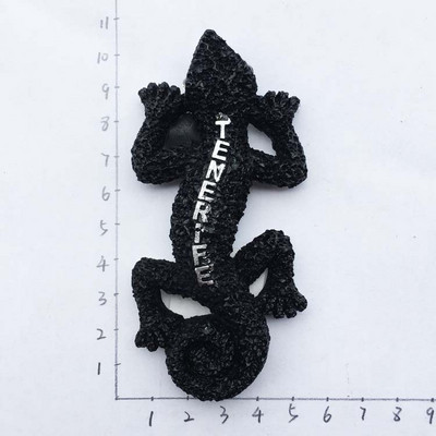 Ισπανία Teneriffe Lizard Ψυγείο Magnet Barcelona Lanzarote Ibiza Chameleon Animal Frog Ψυγείο Μαγνητικά αυτοκόλλητα Ταξιδιωτικό δώρο