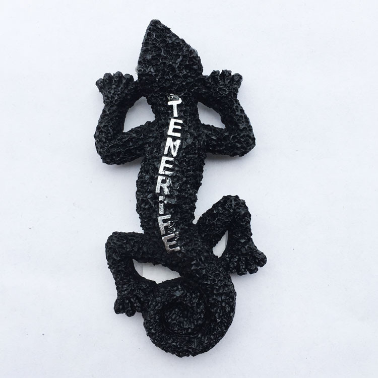 Ισπανία Teneriffe Lizard Ψυγείο Magnet Barcelona Lanzarote Ibiza Chameleon Animal Frog Ψυγείο Μαγνητικά αυτοκόλλητα Ταξιδιωτικό δώρο