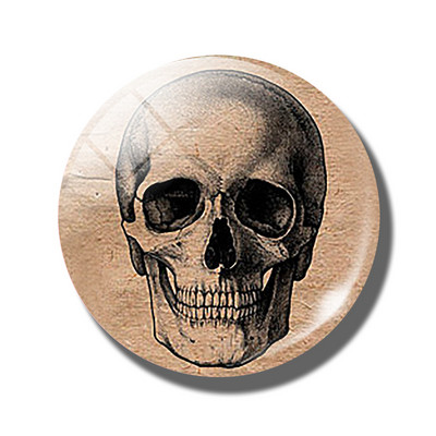 Candy Skull Fridge Magnet Mexican Ghost Festival Message Magnet 30 MM GlassMagnetic Ψυγείο Αυτοκόλλητα Θήκη σημειώσεων Διακόσμηση σπιτιού