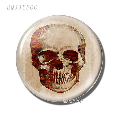 Candy Skull Fridge Magnet Mexican Ghost Festival Message Magnet 30 MM GlassMagnetic Ψυγείο Αυτοκόλλητα Θήκη σημειώσεων Διακόσμηση σπιτιού