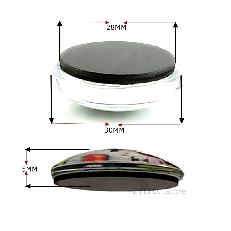 Aranyos macska dekoratív hűtőmágnesek Lovely Animal Lucky Cat Couple Cat 30MM Hűtőmágnes Macska Üzenőfal otthoni dekoráció