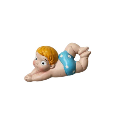 Rajzfilm Aranyos Vicces Úszó Fiú Lány Bohóc 3D Gyanta Design Hűtőszekrény Matricák Otthon Konyha Cetlik Díszek Ajándékok