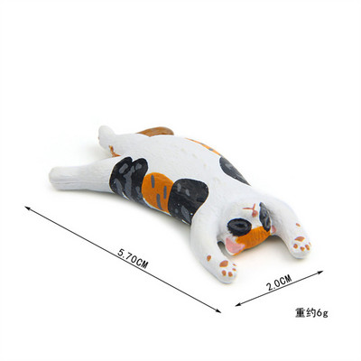 2023. gada jauni ledusskapja magnēti, sveķu multfilma jauks lācis suns kaķis ezis miegains zoodārzs ar rokām darināts ledusskapja uzlīmes magnēts