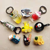 Kreatív hűtőszekrény mágneses paszta rajzfilm Lovely mágneses mágnes 3D dekoráció mágneses paszta otthoni erő üzenet paszta ajándékok