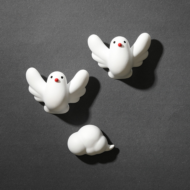 Plavi zrakoplov Naljepnice za hladnjak Golub Šalica za kavu Kofer Zrakoplovni crtani film Smola Magnet Kulturni i kreativni mali dar