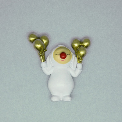 Ledusskapis Magnēts Karikatūra Polārlācis Mīksta Magnētiskā Uzlīme Sveķu Dekorācija Jauki rokdarbu radošā māja Daudzas iespējas