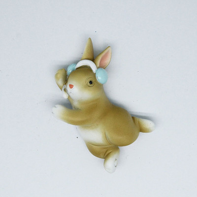 Ledusskapis Magnēts Karikatūra Polārlācis Mīksta Magnētiskā Uzlīme Sveķu Dekorācija Jauki rokdarbu radošā māja Daudzas iespējas