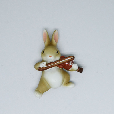 Ledusskapis Magnēts Karikatūra Polārlācis Mīksta Magnētiskā Uzlīme Sveķu Dekorācija Jauki rokdarbu radošā māja Daudzas iespējas