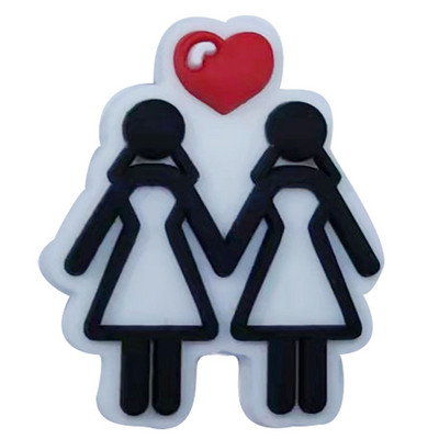 1Gb PVC jauka multfilma ledusskapja magnēti sirds lepoties lietussargs rokas varavīksnes lepnums mīlestība ir mīlestība ledusskapis magnētiska uzlīme bērnam