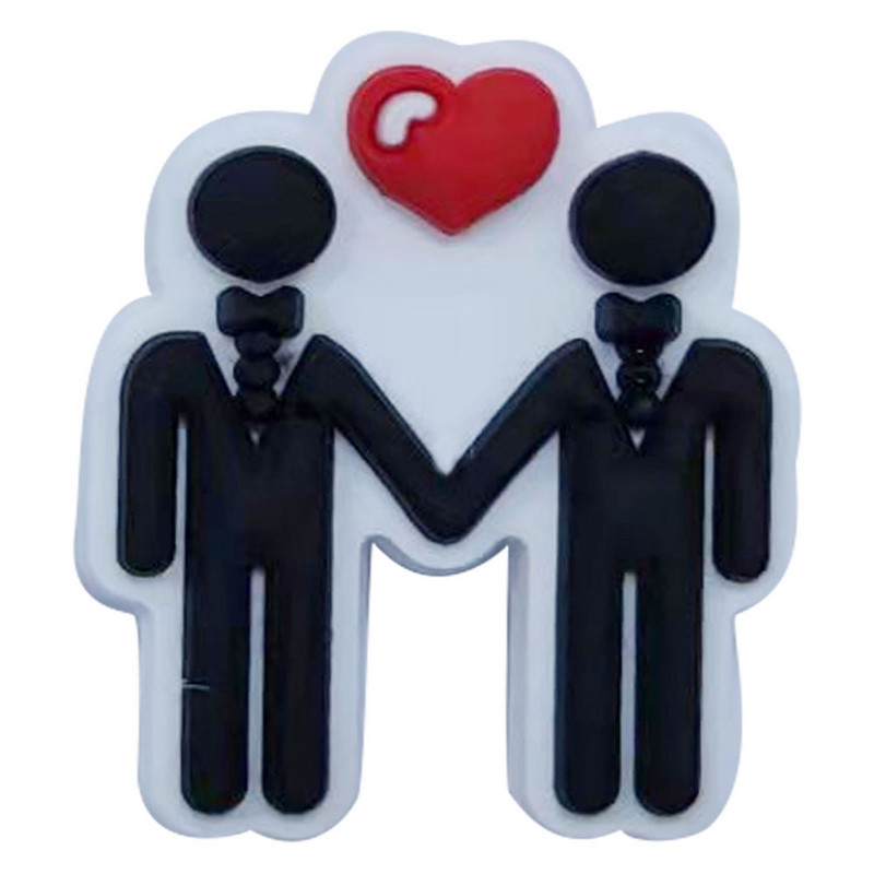 1Gb PVC jauka multfilma ledusskapja magnēti sirds lepoties lietussargs rokas varavīksnes lepnums mīlestība ir mīlestība ledusskapis magnētiska uzlīme bērnam