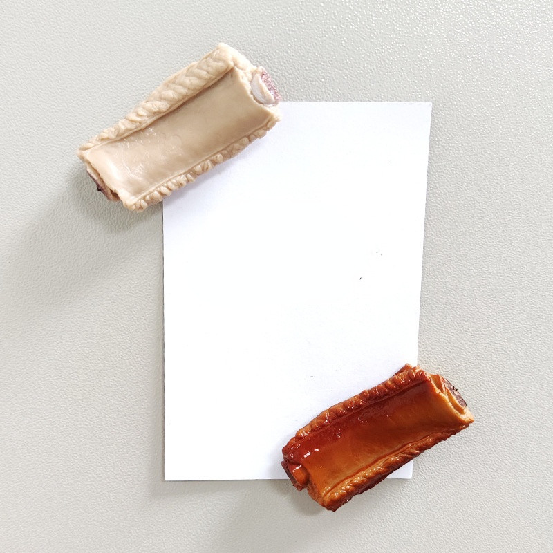 Kreativni Bionic Food Magnet za hladnjak 3D Simulacija Hrane Slatke magnetske naljepnice za hladnjak Foto Magnetske naljepnice Dekoracija
