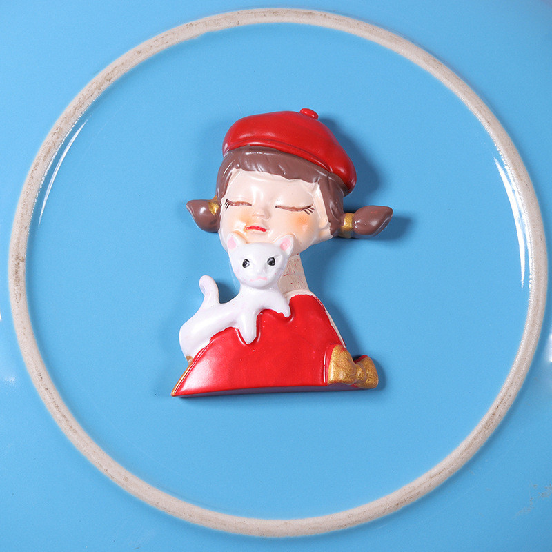 Mazas, svaigas literatūras fanu meitenes ziemeļvalstu stila ledusskapja magnēti Ins personības ledusskapja magnēti