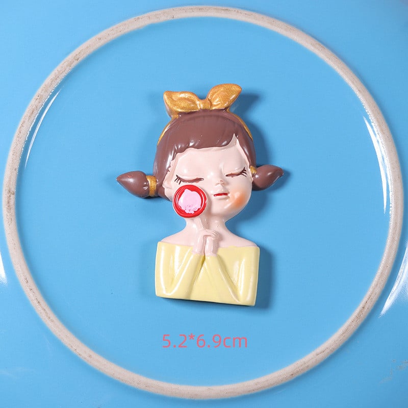 Mazas, svaigas literatūras fanu meitenes ziemeļvalstu stila ledusskapja magnēti Ins personības ledusskapja magnēti