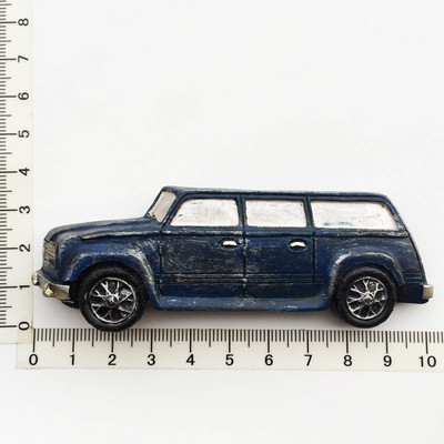 Radošs magnētisks ledusskapis ielīmēts Amerikas un Eiropas 3D klasiskās klasiskās automašīnas bērnu izglītība amatniecība Ledusskapja magnēts