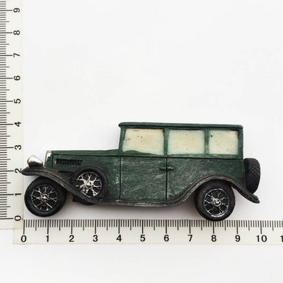 Radošs magnētisks ledusskapis ielīmēts Amerikas un Eiropas 3D klasiskās klasiskās automašīnas bērnu izglītība amatniecība Ledusskapja magnēts