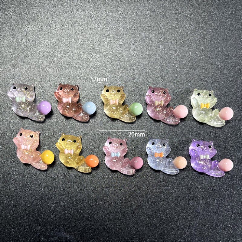 Rajzfilm Balloon Bear Balloon Cat Hűtőmágnes Palatábla és tábla matricák Fényképes Üzenőfali matricák Otthoni dekoráció