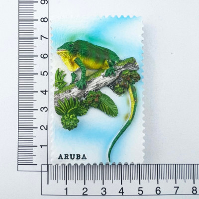 Holandes ledusskapja magnēts Aruba tūristu suvenīri Ceļojošie ledusskapja uzlīmes Mājas dekors kāzu dāvanas Nīderlandes ledusskapja uzlīmes