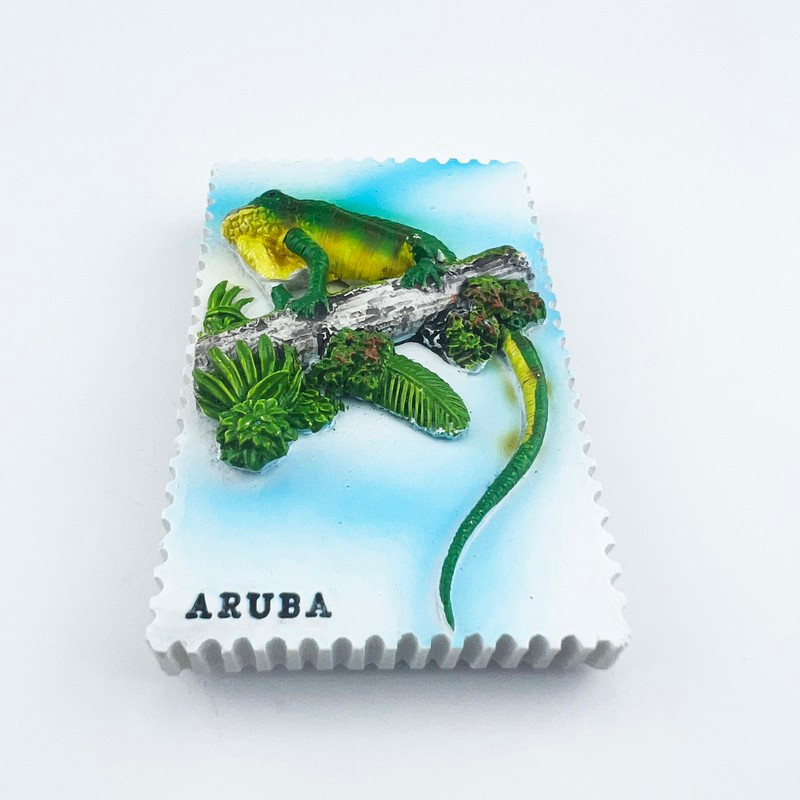 Holandes ledusskapja magnēts Aruba tūristu suvenīri Ceļojošie ledusskapja uzlīmes Mājas dekors kāzu dāvanas Nīderlandes ledusskapja uzlīmes