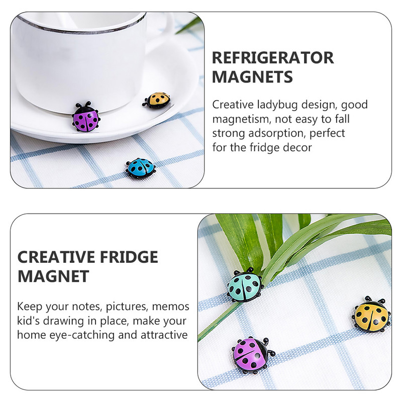 Mārīte Ledusskapja magnēts Magnēti Magnētiskā uzlīme Mājas Dekors Virtuve Pašlīmējoša Mini