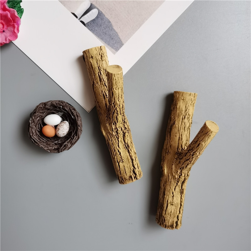 Jauks ledusskapja magnēts Mini imitē putnu ligzdas ledusskapja uzlīmi vijoles rotājumu zaru āķi Ledusskapja uzlīmi mājas dekorēšanai