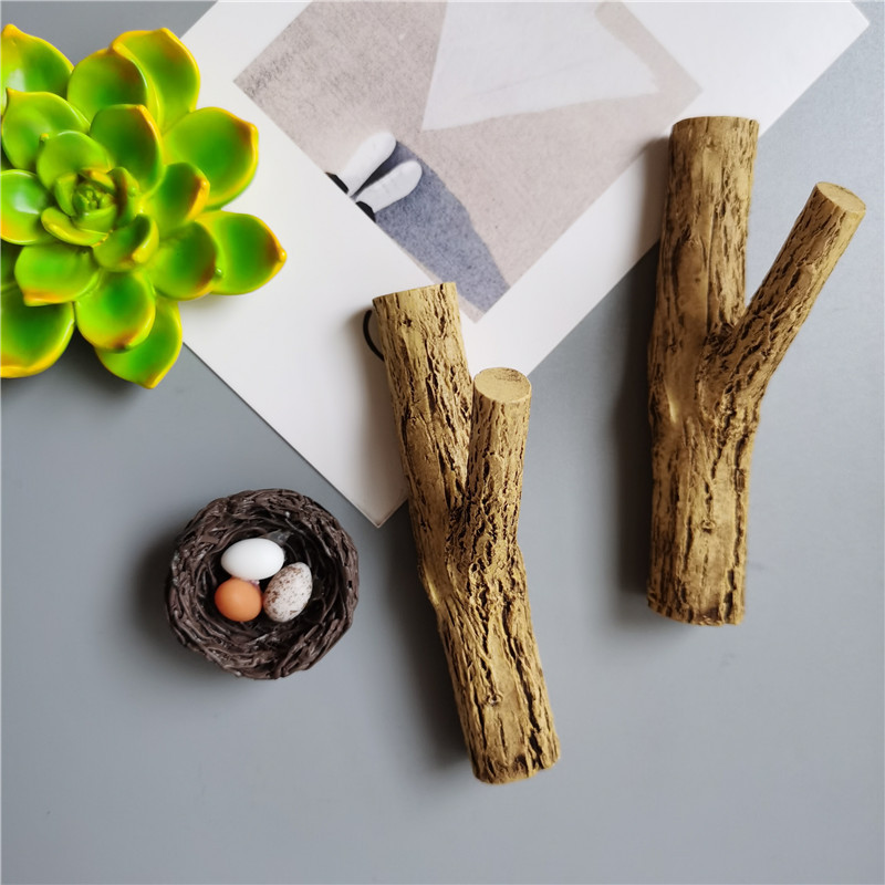 Jauks ledusskapja magnēts Mini imitē putnu ligzdas ledusskapja uzlīmi vijoles rotājumu zaru āķi Ledusskapja uzlīmi mājas dekorēšanai