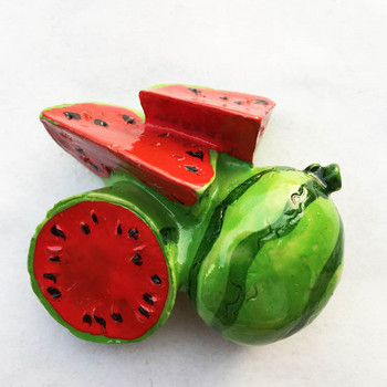 3D сладки магнити за хладилник Имитация на плодове Хладилник Магнитни стикери Детско ранно образование Аксесоари за домашен кухненски декор