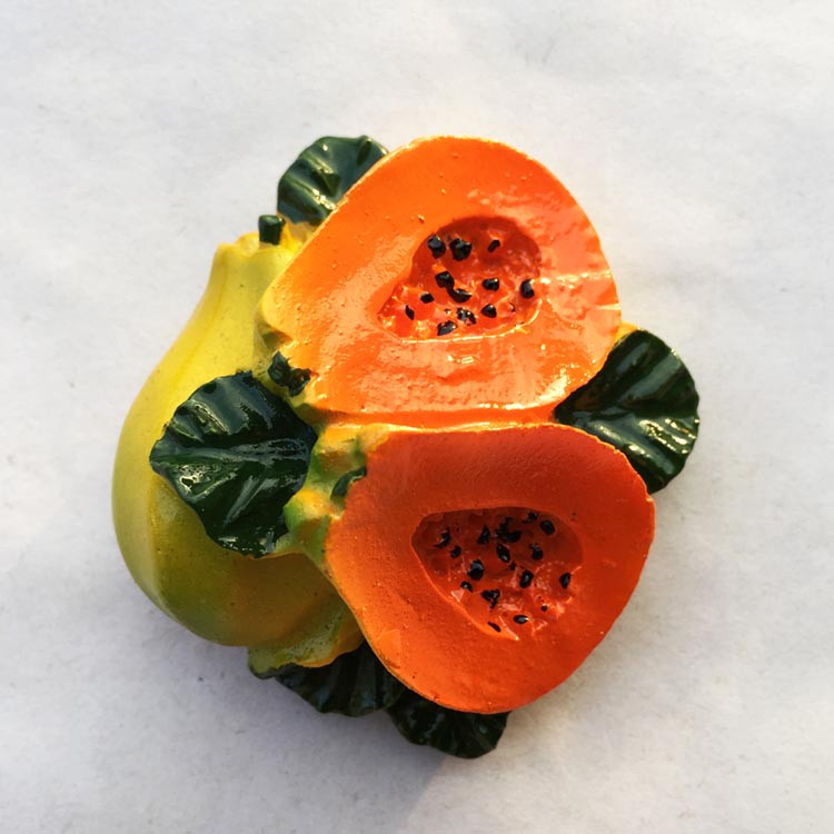 3D mieli magnetai šaldytuvui Imitacija Vaisiai Šaldytuvas Magnetiniai lipdukai Vaikų ankstyvajam ugdymui namų virtuvės dekoro priedai