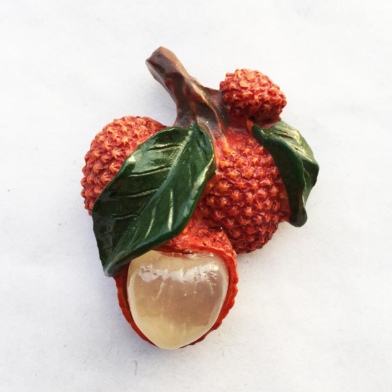 3D mieli magnetai šaldytuvui Imitacija Vaisiai Šaldytuvas Magnetiniai lipdukai Vaikų ankstyvajam ugdymui namų virtuvės dekoro priedai