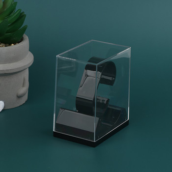 Пластмасов дисплей за часовник Държач за съхранение Прозрачен калъф Защитна кутия за смарт часовник