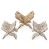 Eid Mubarak Drvena izrezbarena polica za knjige za čitanje Kur'an držač stalka Islam Muslim Ramadan Dekoracija doma Vjerski stalak