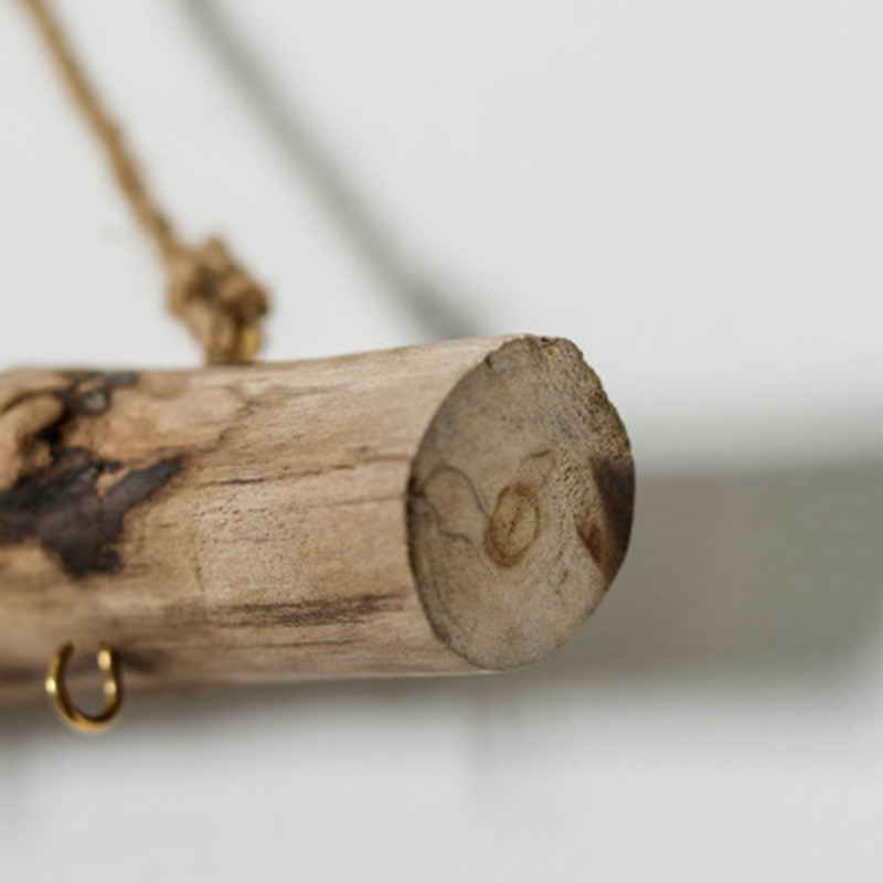 Nordic Rot koka kulons dreifējošs mēteļu pakaramais mazs rotaslietu atslēgu durvju pakaramais Driftwood sienas mēteļu plaukts mājas durvju atslēgas āķi