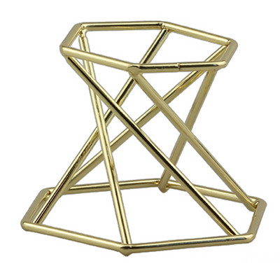 Metalo krištolinio rutulio pagrindo ekrano stovas Krištolinis mineralinis akmuo atraminis ekrano stovas figūrėlių laikiklis Namų dekoro darbalaukio papuošalai