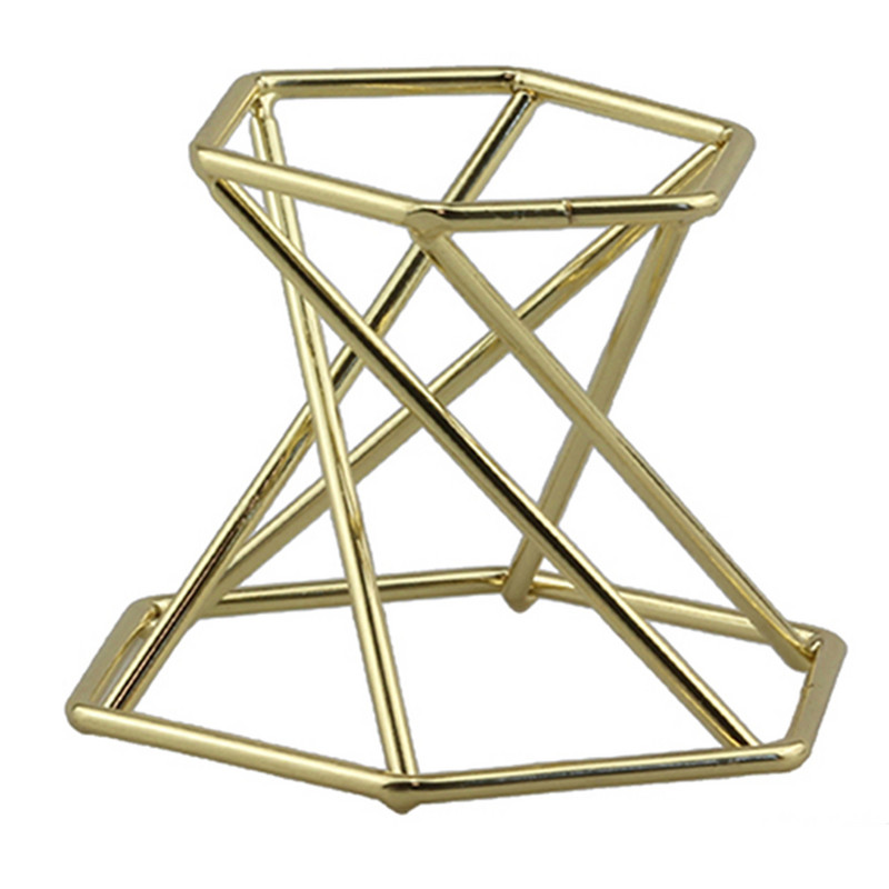 Metalo krištolinio rutulio pagrindo ekrano stovas Krištolinis mineralinis akmuo atraminis ekrano stovas figūrėlių laikiklis Namų dekoro darbalaukio papuošalai