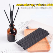 20/50 gab Fiber Sticks difuzors aromterapijas gaistošais stienis spa un biroja mājas smaržu difuzoram mājas dekorēšanai 3mm*19cm