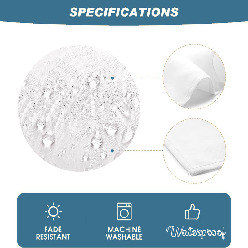 Ljetna biljka Cvjetni print Jednostavnost Stolnjak Prikladan kuhinjski stol Piknik Dekoracija doma Vodootporni poliesterski stolnjak