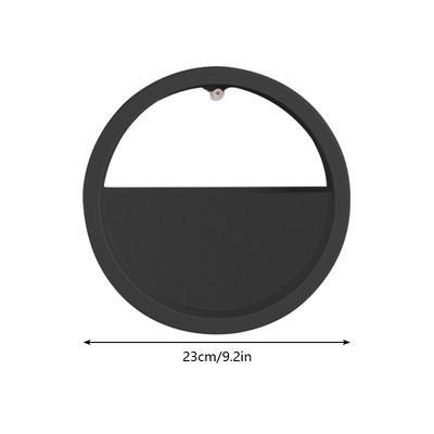 Šiuolaikinė apvali geležinė sieninė vaza Nordic Makaron Svetainės sienų apdaila Kabantis vazonas žuvies bakas Namai Svetainės dekoras