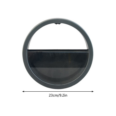 Šiuolaikinė apvali geležinė sieninė vaza Nordic Makaron Svetainės sienų apdaila Kabantis vazonas žuvies bakas Namai Svetainės dekoras