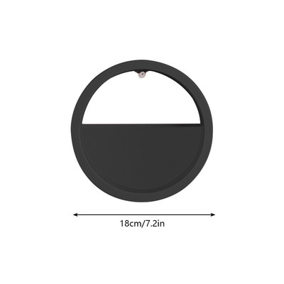 Šiuolaikinė apvali geležinė sieninė vaza Nordic Makaron Svetainės sienų apdaila Kabantis vazonas žuvies bakas Namai Svetainės dekoras