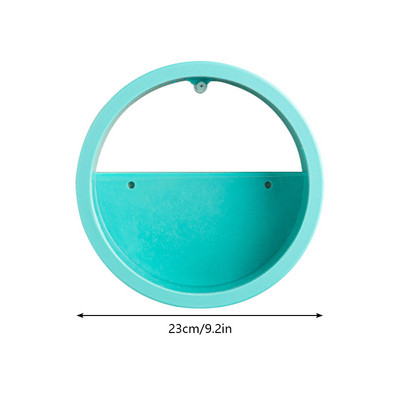 Šiuolaikinė apvali geležinė sieninė vaza Nordic Makaron Svetainės sienų apdaila Kabantis vazonas žuvies bakas Namai Svetainės dekoras