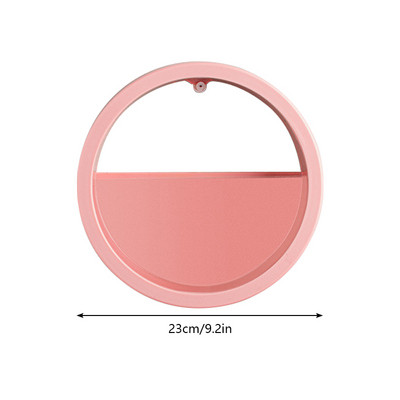 Šiuolaikinė apvali geležinė sieninė vaza Nordic Makaron Svetainės sienų apdaila Kabantis vazonas žuvies bakas Namai Svetainės dekoras