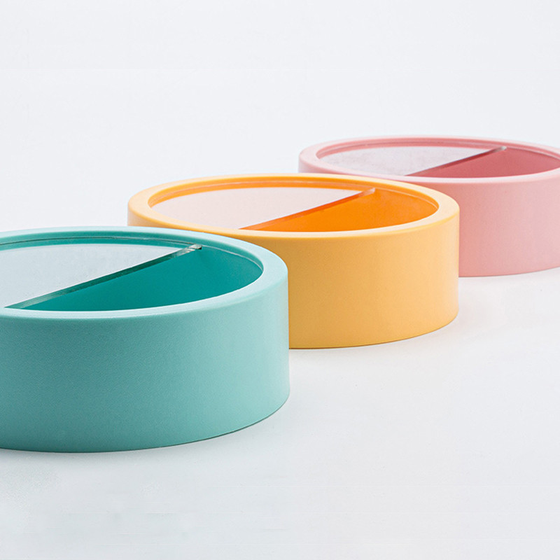 Šiuolaikinė apvali geležinė sieninė vaza Nordic Makaron Svetainės sienų apdaila Kabantis vazonas žuvies bakas Namai Svetainės dekoras