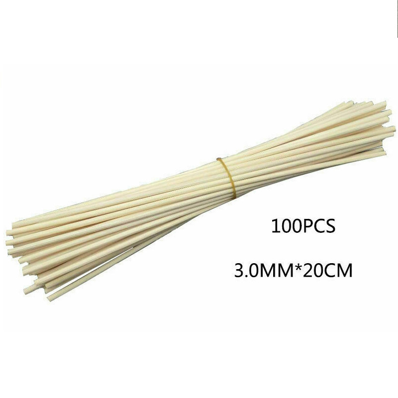 3 mm aromātiskā difuzora nomaiņa Rattan Reed Sticks Gaisa atsvaidzinātājs Aromterapijas Aroma Stick eļļas difuzora uzpildīšanas kociņi